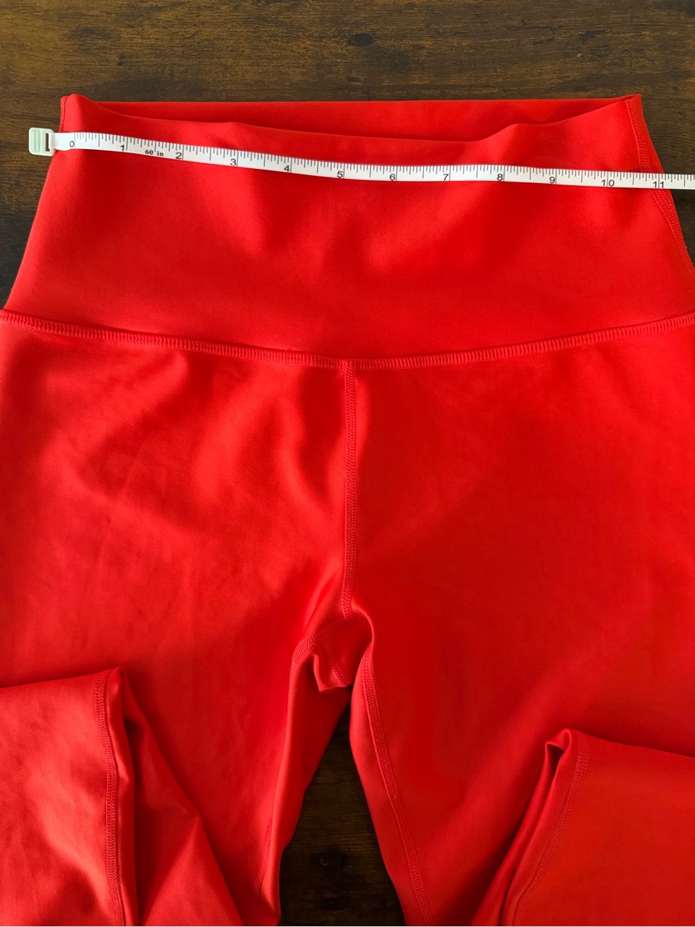 ALO Yoga 7/8 High-Waist Airlift Legging in Bright Red Small Limited Edition Colo - Picture 5 of 7